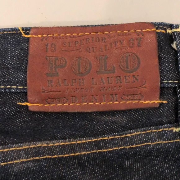BRAND NEW!! Ralph Lauren slim straight jeans 30x32 - Picture 3 of 5